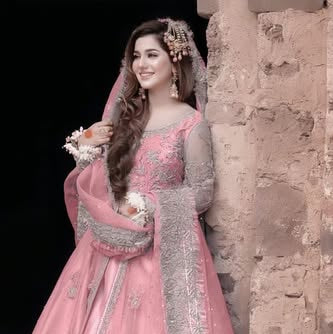 BRAND:*KASHEE* bridal net maxi embroidered luxury unstitched 3pc✓