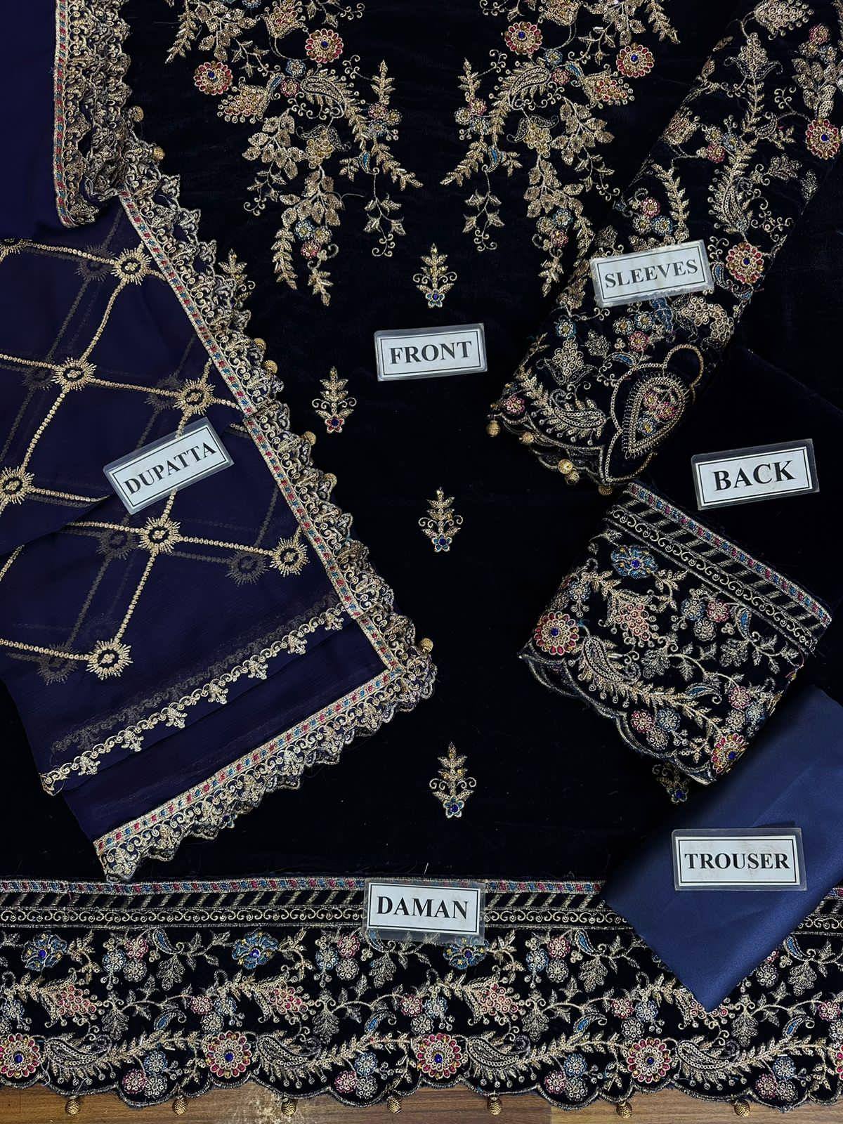 EMAAN ADEEL Unstitch Replica FABRIC
