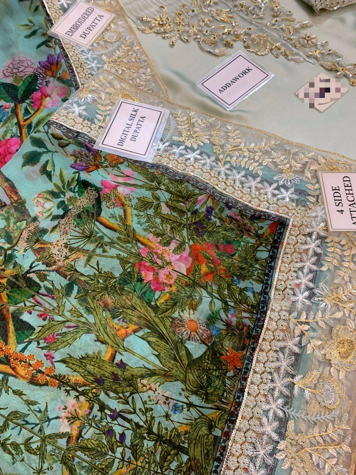 LUXURIOUS SILK FESTIVE COLLECTION BRAND AZURE