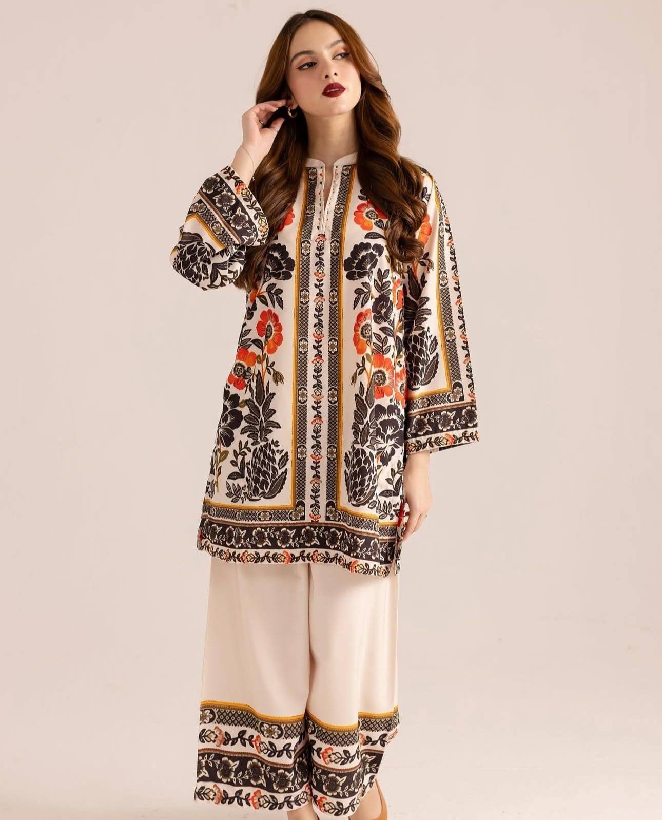LULU SAR 2-Piece Printed Cord Set 🎉* Premium Linen 2pc