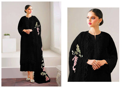 BAROQUE CHANTELLE ORGANZA EMBROIDERED 3 pcs unstitched