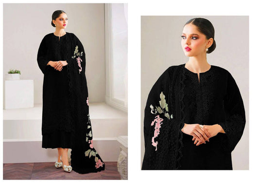 BAROQUE CHANTELLE ORGANZA EMBROIDERED 3 pcs unstitched