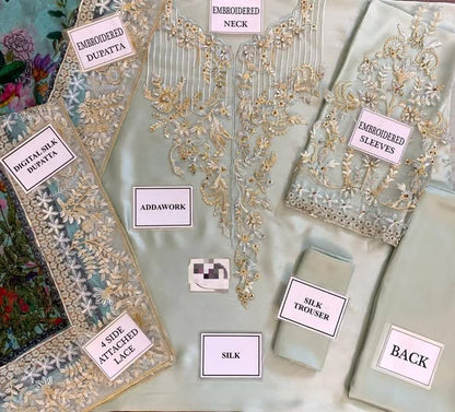 LUXURIOUS SILK FESTIVE COLLECTION BRAND AZURE