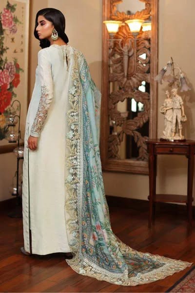 LUXURIOUS SILK FESTIVE COLLECTION BRAND AZURE